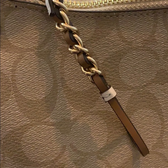 Coach NEW leather “Mia” shoulder bag/satchel - Picture 9 of 13